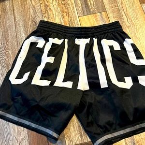 Celtics new without tags large men’s shorts basketball